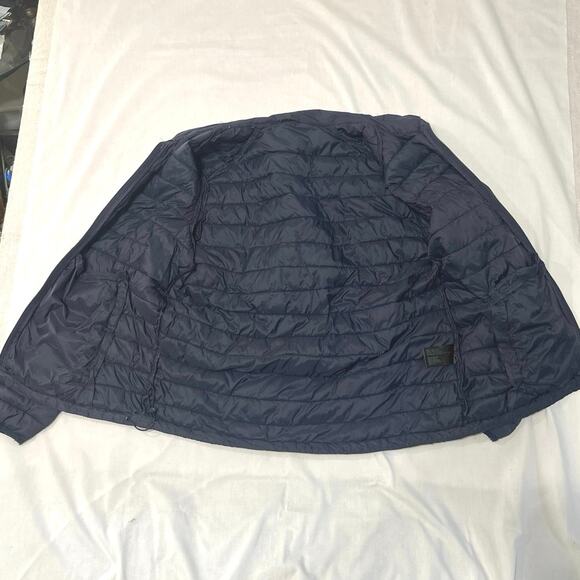 ZeroXposure Quilted puffer jacket Mens Lg Deep Navy lightweight wind resistant - Picture 6 of 8